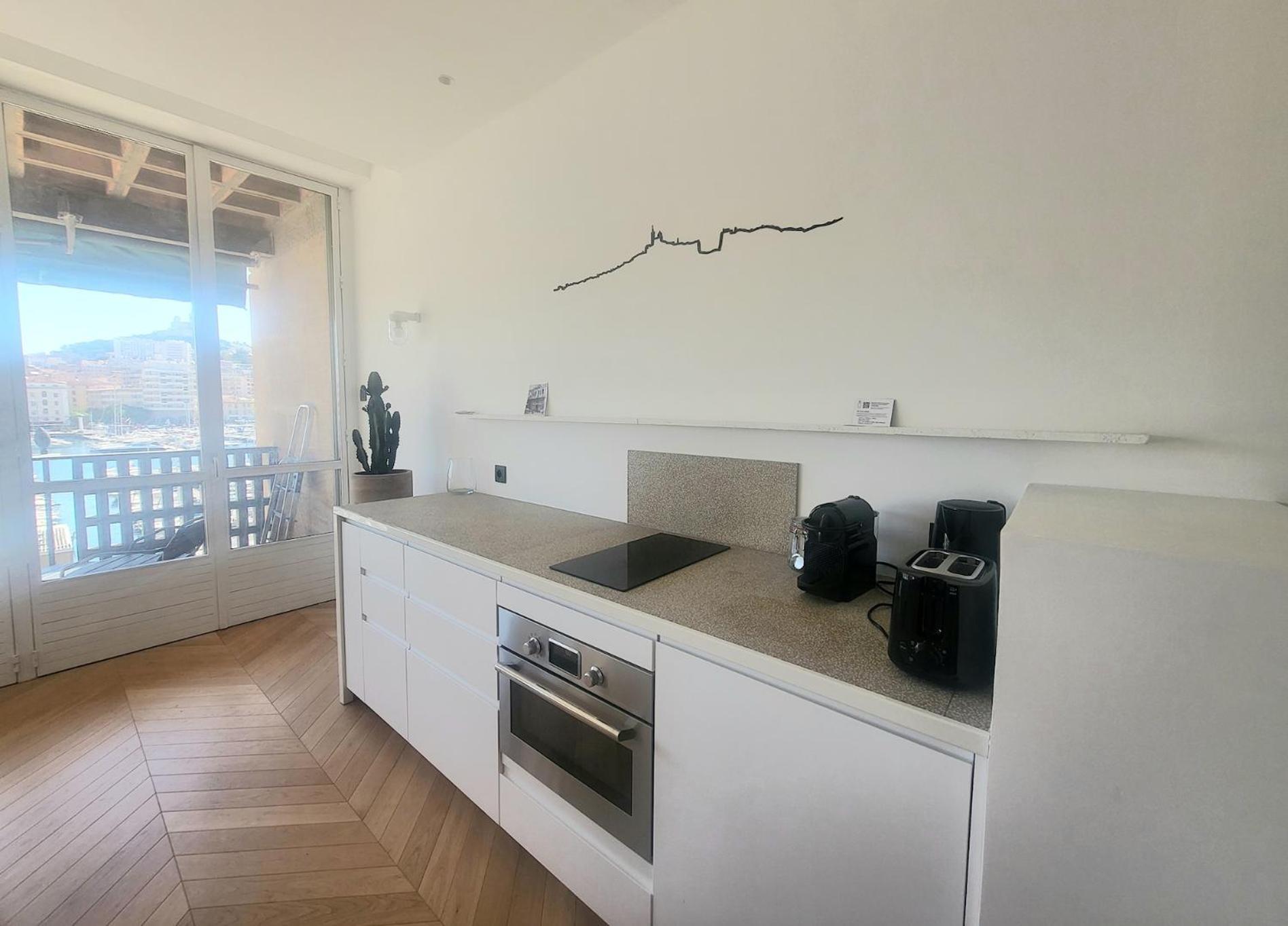 Superbe Appartement, Vue Notre Dame De La Garde, Vieux Port Apartment Marseille