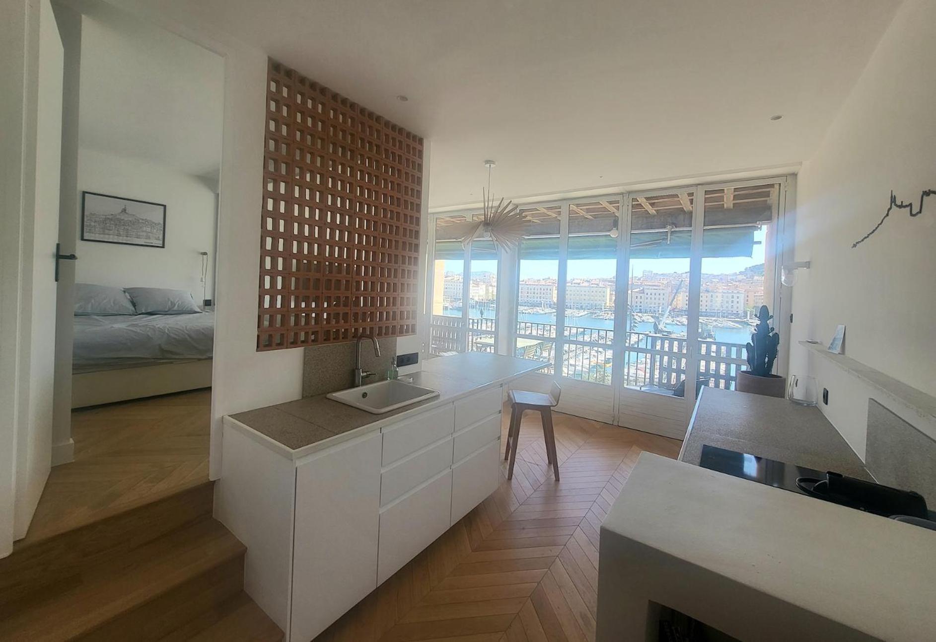 Superbe Appartement, Vue Notre Dame De La Garde, Vieux Port * Marseille