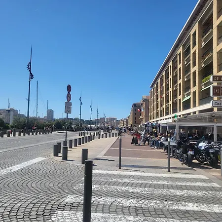 Superbe Appartement, Vue Notre Dame De La Garde, Vieux Port Marseilles Buitenkant foto