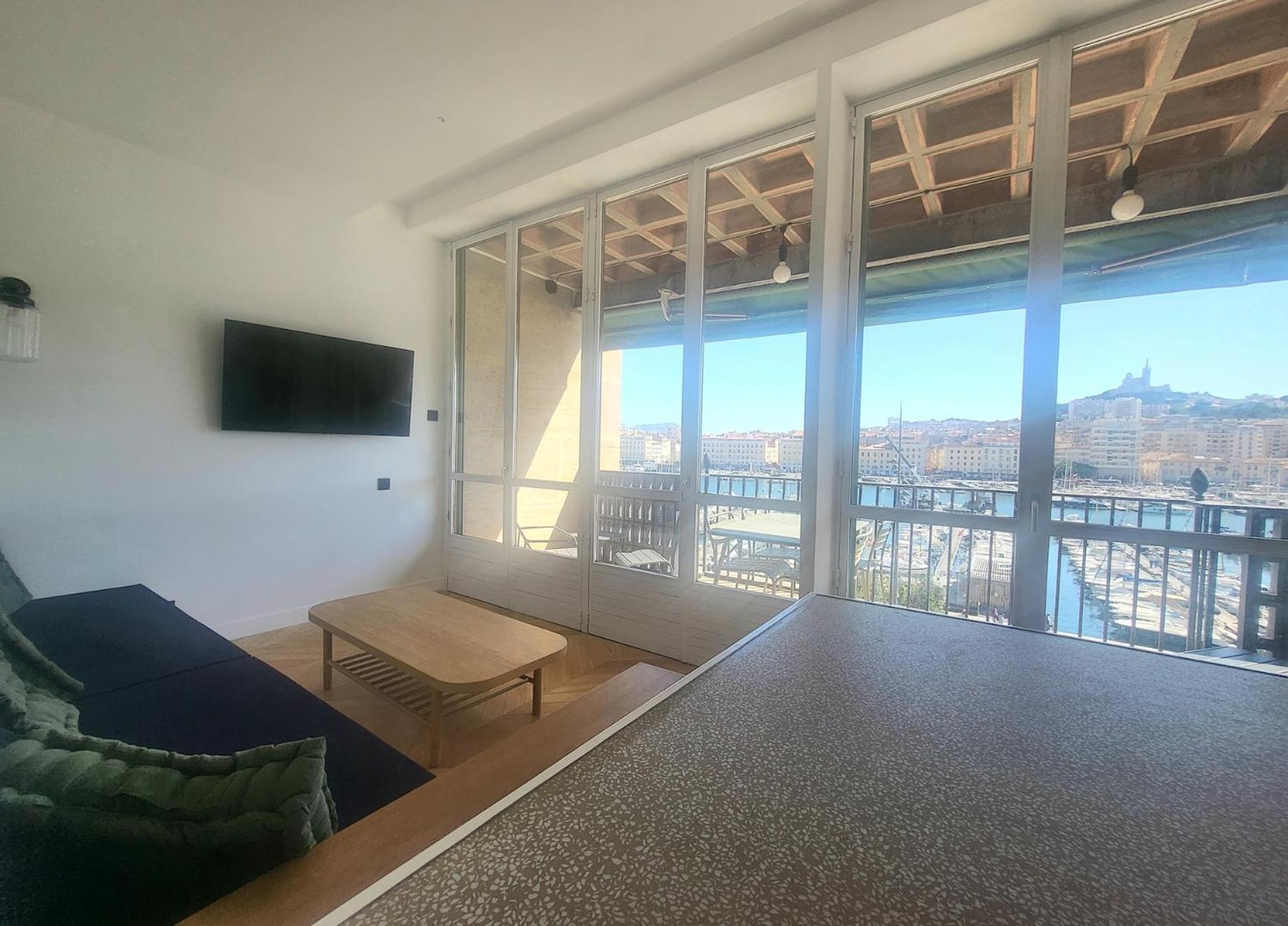 Superbe Appartement, Vue Notre Dame De La Garde, Vieux Port Apartment Marseille