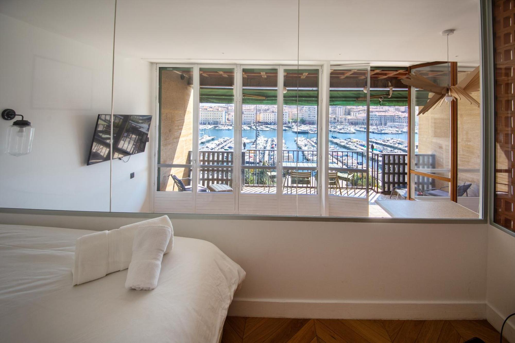 Superbe Appartement, Vue Notre Dame De La Garde, Vieux Port * Marseille